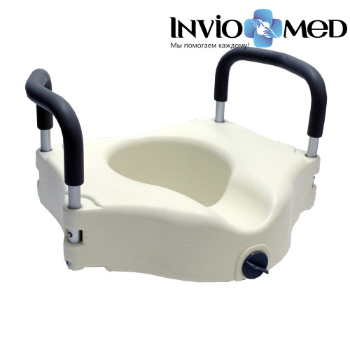 Насадка на унитаз с ручками Мега-Оптим SC7060B фото Насадка на унитаз с ручками Мега-Оптим SC7060B фото