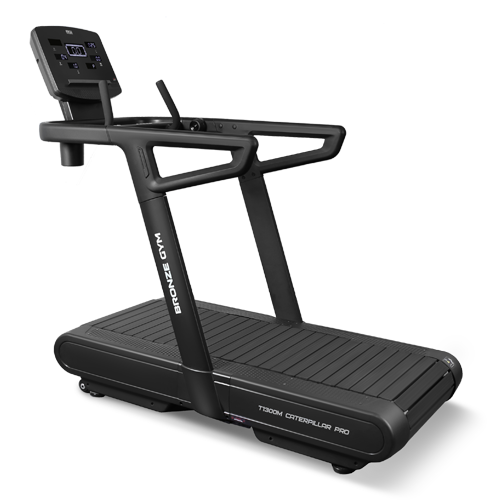 Беговая дорожка профессиональная BRONZE GYM T1300M CATERPILLAR PRO фото