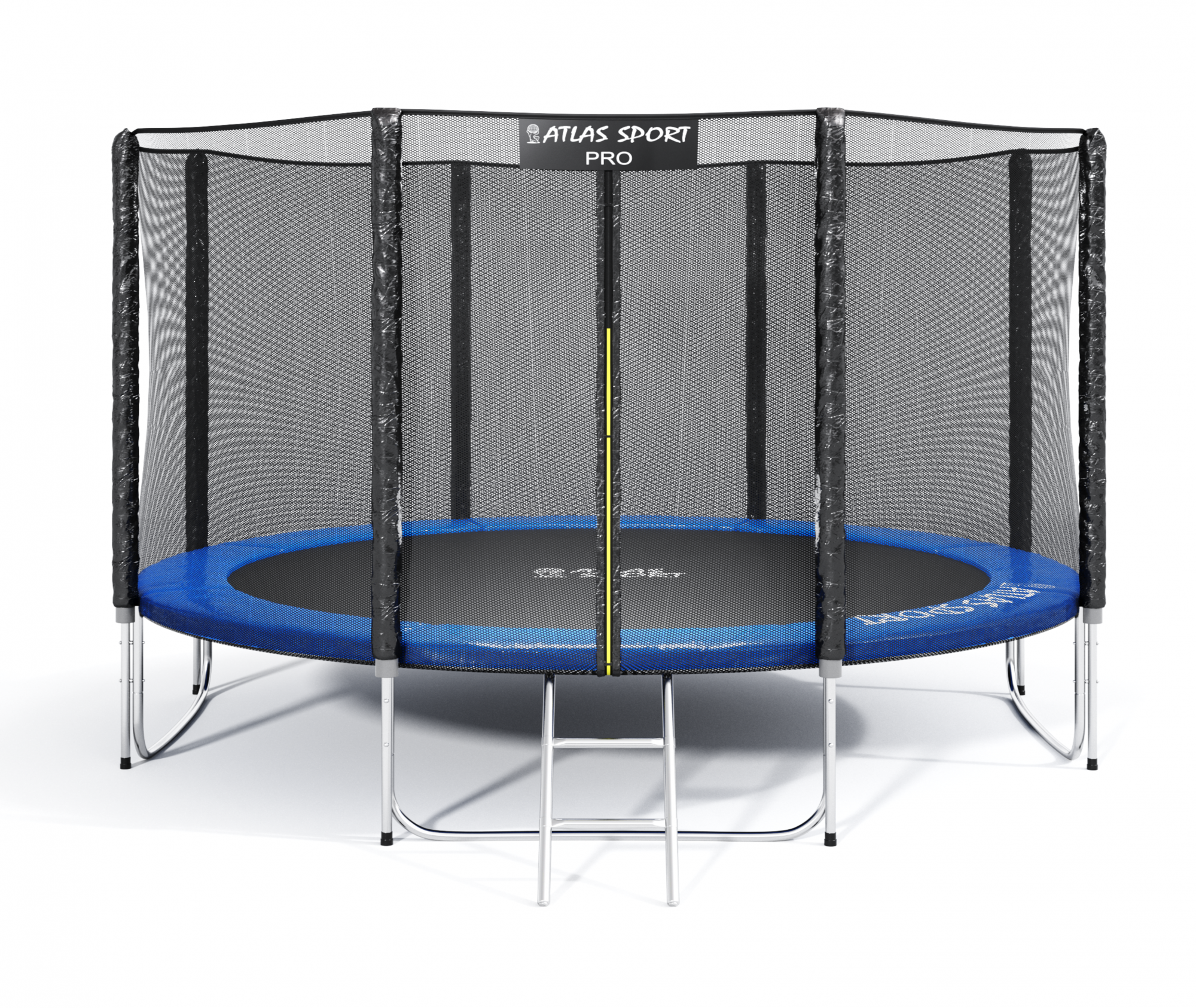 Батут Atlas Sport 404 см (13ft) PRO (усиленные опоры) BLUE фото