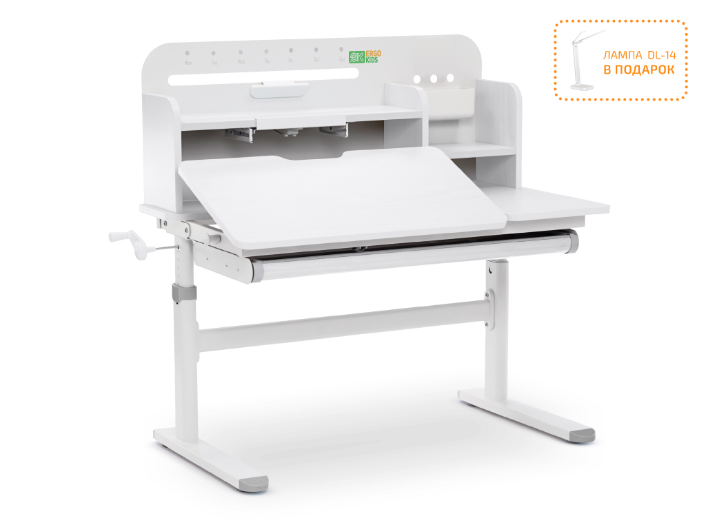 ErgoKids Детский стол Ergokids TH-330 White/Grey (арт. TH-330 W/G) фото