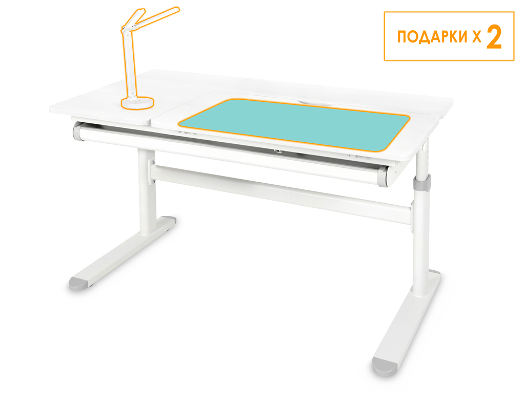 ErgoKids Детский стол Ergokids Bravo White/Grey (арт. TH-360 Lite WG/G) фото
