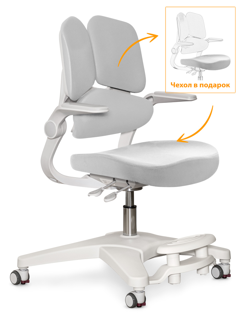 ErgoKids Детское кресло ErgoKids Trinity Grey (арт.Y-617 G) фото