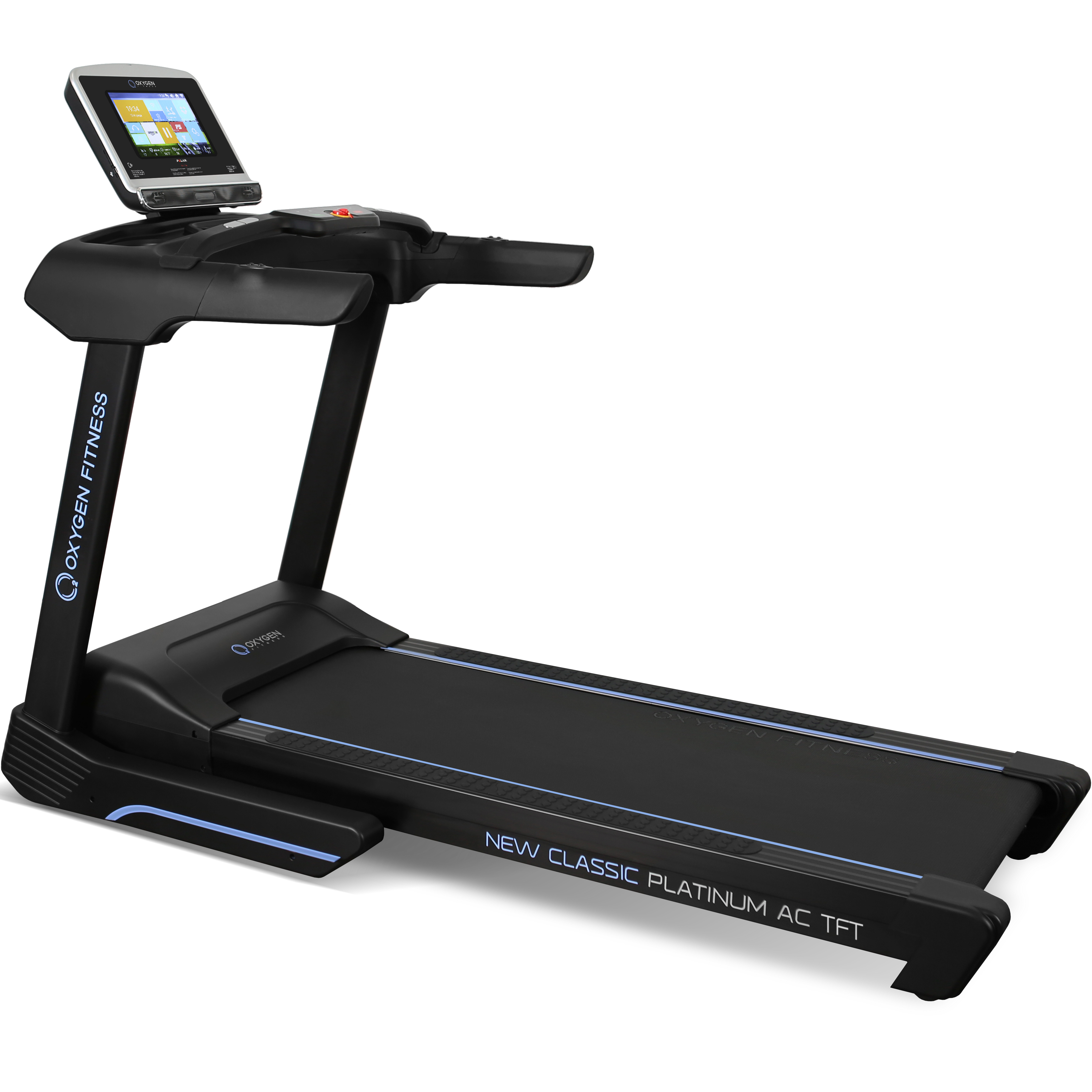 Беговая дорожка полупрофессиональная OXYGEN FITNESS NEW CLASSIC PLATINUM AC TFT фото