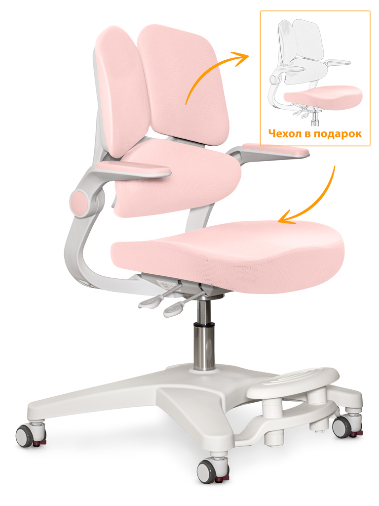 ErgoKids Детское кресло ErgoKids Trinity Pink (арт.Y-617 KP) фото