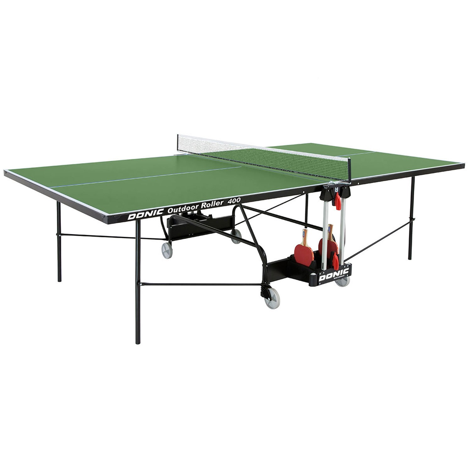 Теннисный стол DONIC OUTDOOR ROLLER 400 GREEN фото