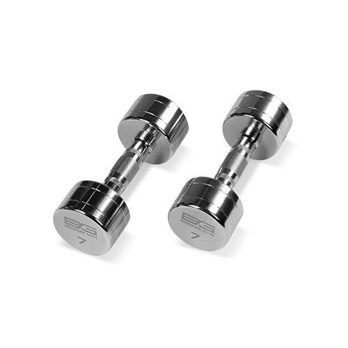 BRONZE GYM BG-PA-DB-C07 Гантель хромированная 7 кг фото
