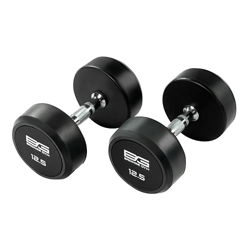 BRONZE GYM BG-PA-DB-R125 Гантель обрезиненная 12,5 кг фото