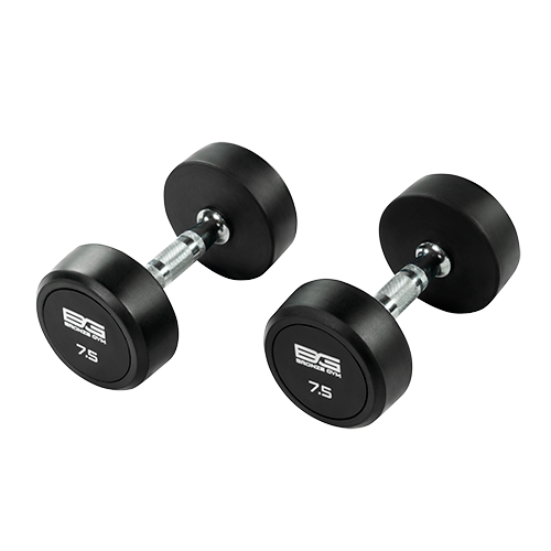 BRONZE GYM BG-PA-DB-R075 Гантель обрезиненная 7,5 кг фото