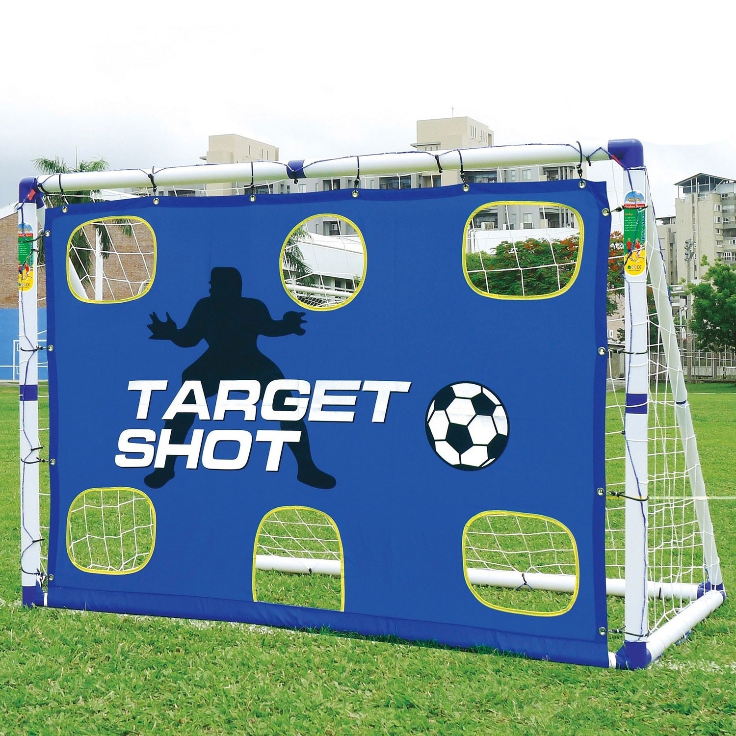 Ворота игровые DFC 2 в 1 GOAL7180T фото