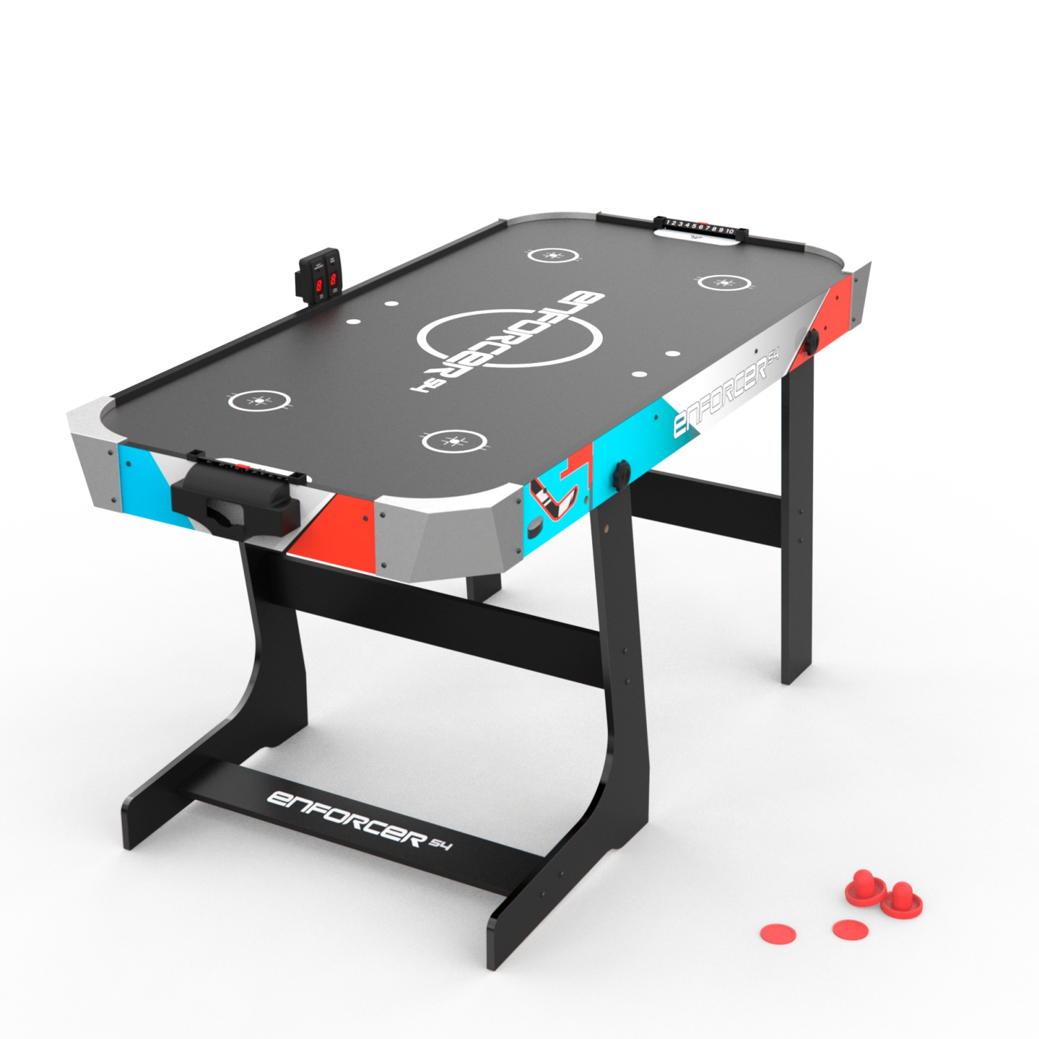 Игровой стол - аэрохоккей DFC ENFORCER 54 складной фото