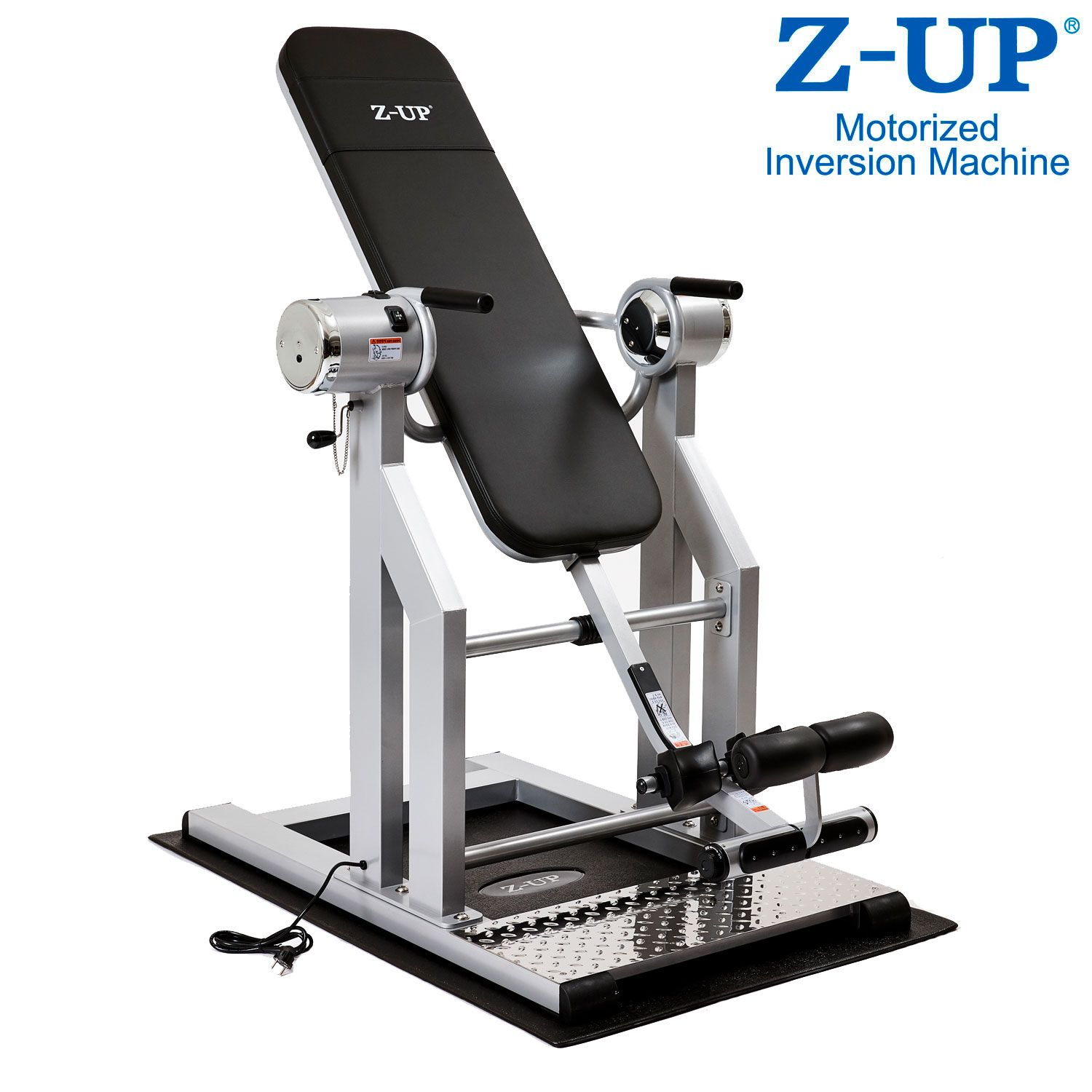 Инверсионный стол Z-UP 2S, 220В, Корея серебряная рама, черная спинка фото