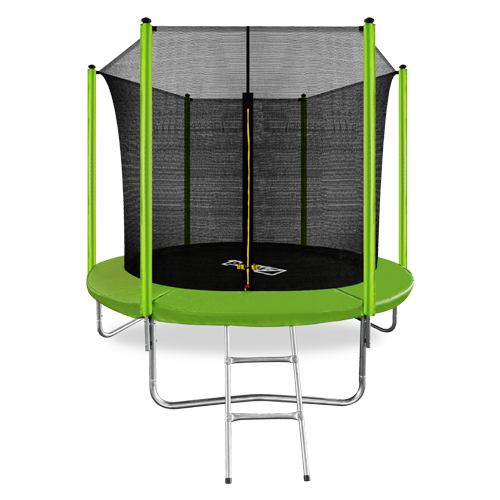 Батут ARLAND 8FT с внутренней страховочной сеткой и лестницей фото