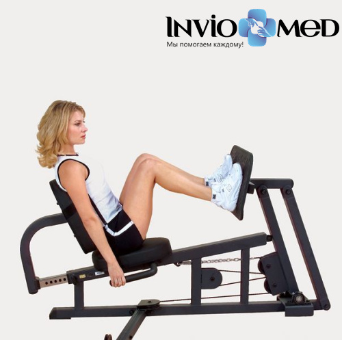 Опция жим ногами Body Solid GLP фото