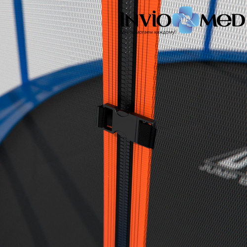 Батут DFC JUMP BASKET 8ft внутр.сетка, лестница (244cм) фото фото 6 Батут DFC JUMP BASKET 8ft внутр.сетка, лестница (244cм) фото фото 6