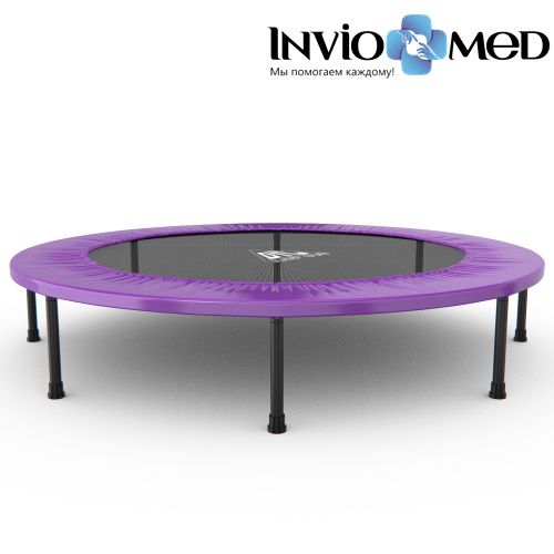 Батут DFC JUMP SUN 55' фиолет., б/сетки (137см) фото фото 3