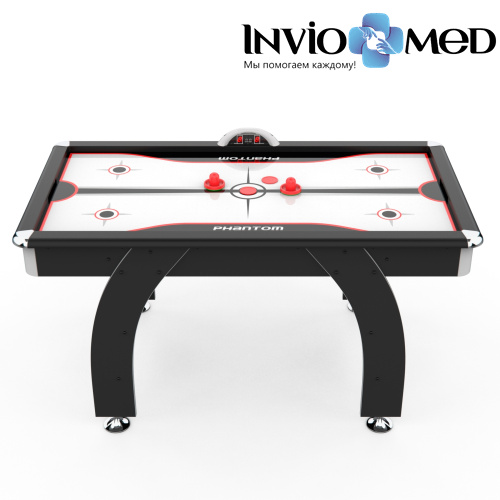Игровой стол - аэрохоккей DFC PHANTOM 60" фото фото 4 Игровой стол - аэрохоккей DFC PHANTOM 60" фото фото 4