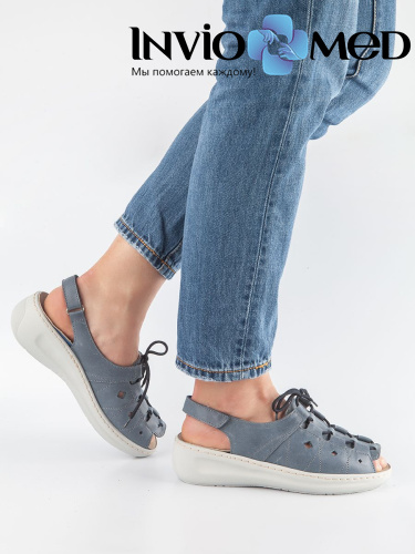 Анатомические сандалии женские Robert 32764-2 фото 6 Анатомические сандалии женские Robert 32764-2 фото 6