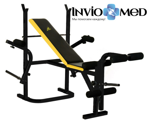 Скамья под штангу DFC D002 фото Скамья под штангу DFC D002 фото