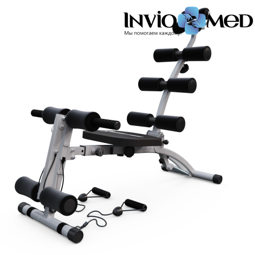 Скамья силовая универсальная DFC Capital Sports AB Trainer серый 10030265 фото фото 2