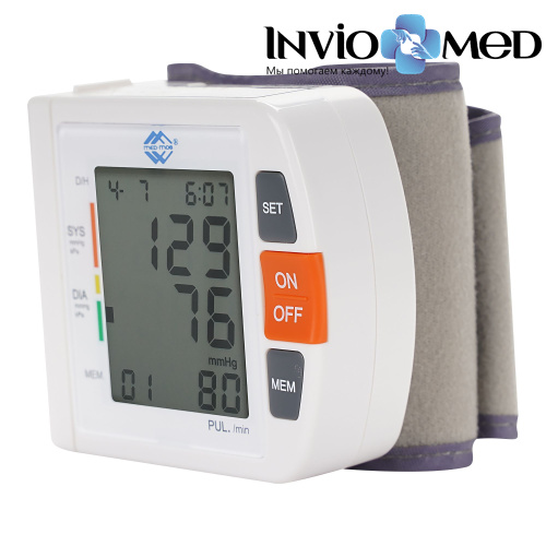 Тонометр на запястье автоматический (с голосовым выходом) Med-Mos PG-800A25 фото фото 5