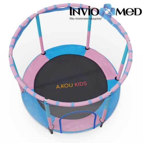 Батут DFC A.KOU KIDS 55 дюймов с сеткой фото фото 9 Батут DFC A.KOU KIDS 55 дюймов с сеткой фото фото 9