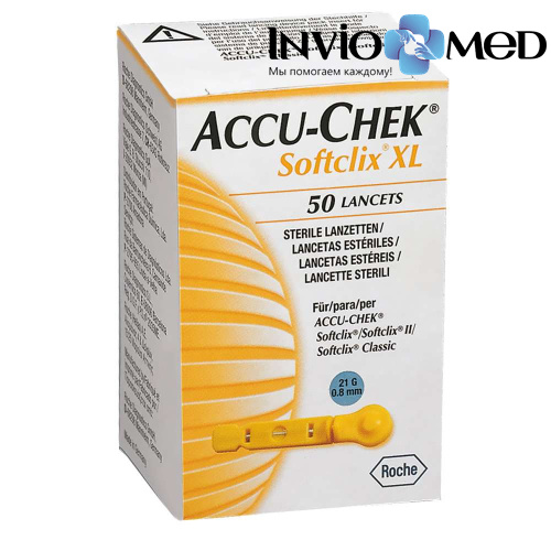 Ланцеты Акку-Чек Софткликс XL № 50 фото Ланцеты Акку-Чек Софткликс XL № 50 фото