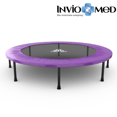 Батут DFC JUMP SUN 55' фиолет., б/сетки (137см) фото фото 4