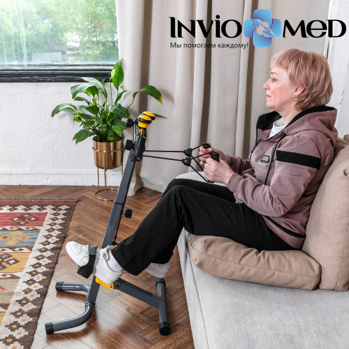 Велотренажер двойной DFC B810Y dual bike фото фото 15