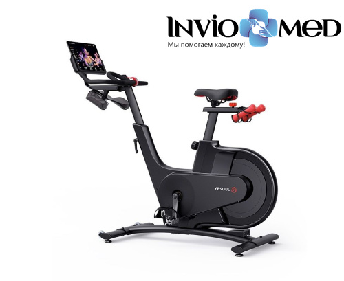 Велотренажер YESOUL Smart Spinning bike V1 черный фото фото 2 Велотренажер YESOUL Smart Spinning bike V1 черный фото фото 2