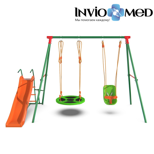 Детский комплекс c горкой DFC RBS-02 фото фото 3