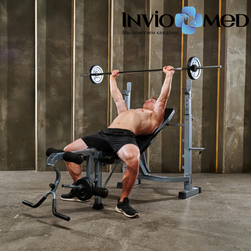 Скамья под штангу DFC D745 фото фото 17 Скамья под штангу DFC D745 фото фото 17