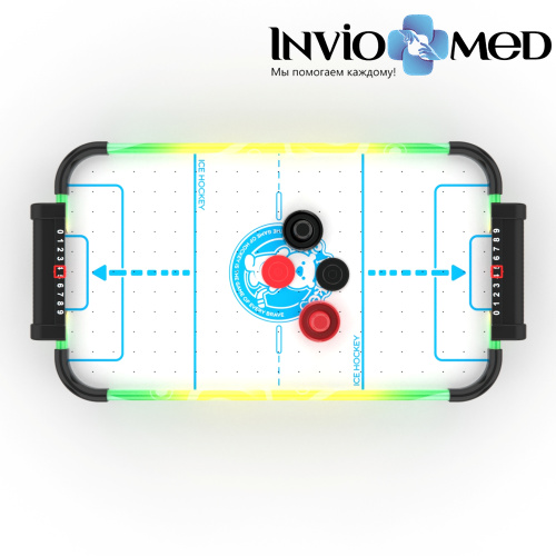 Игровой стол - аэрохоккей DFC SB-AT-3001 фото фото 5 Игровой стол - аэрохоккей DFC SB-AT-3001 фото фото 5