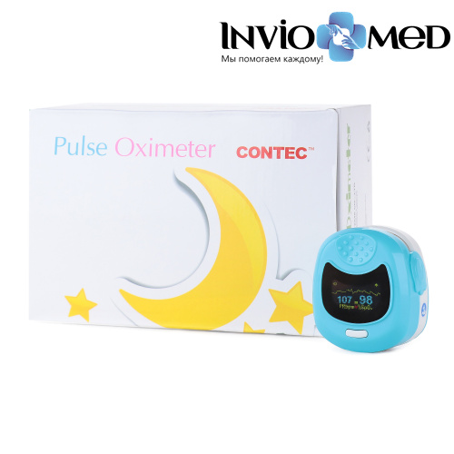 Пульсоксиметр Med-Mos CMS 50QB (Желтый) фото фото 9