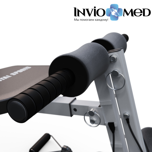 Скамья силовая универсальная DFC Capital Sports AB Trainer серый 10030265 фото фото 13