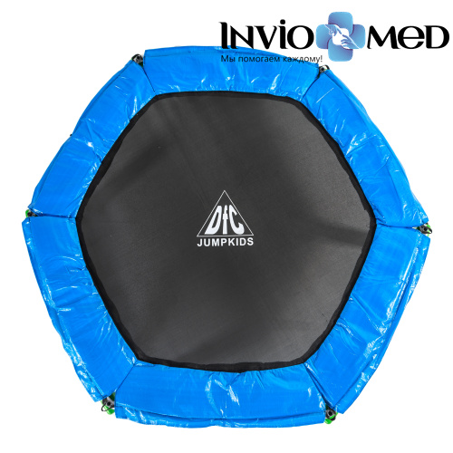 Батут DFC JUMP KIDS 7' синий, сетка (210см) фото фото 6 Батут DFC JUMP KIDS 7' синий, сетка (210см) фото фото 6