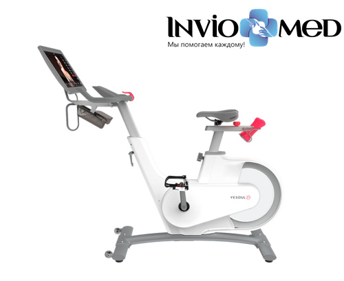 Велотренажер YESOUL Smart Spinning bike V1 PLUSE белый фото фото 4