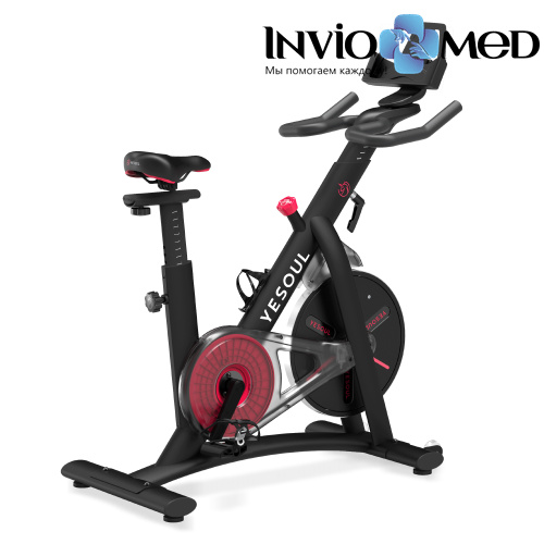 Велотренажер DFC Yesoul BS3-B черный фото фото 2