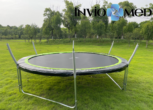 Батут FunFit 8 FT 252 см PRO inside зеленый фото фото 13