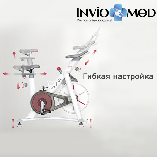 Велотренажер DFC Yesoul Smart M1 WHITE фото фото 9