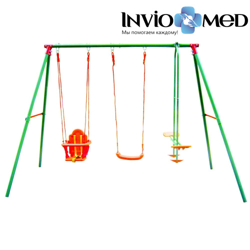 Качели тройные DFC SGN-03 фото фото 2