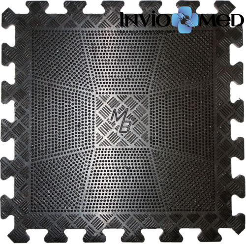 Коврик резиновый черный 400х400, толщина 12мм фото фото 2