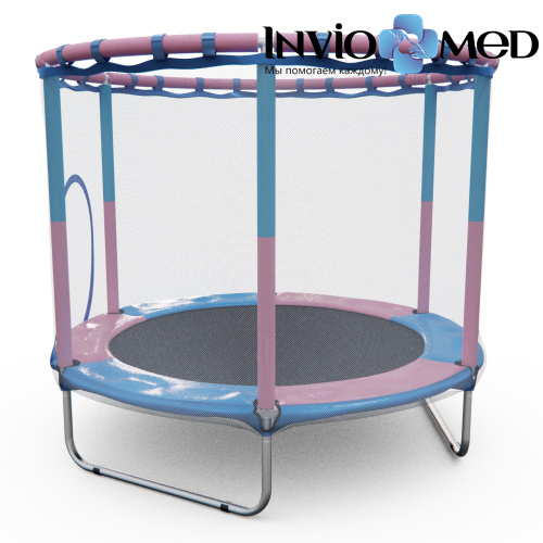 Батут DFC A.KOU KIDS 55 дюймов с сеткой фото фото 4 Батут DFC A.KOU KIDS 55 дюймов с сеткой фото фото 4