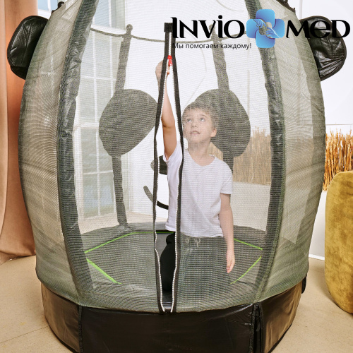 Батут DFC LANGXUN PANDA 55 дюймов с сеткой фото фото 14 Батут DFC LANGXUN PANDA 55 дюймов с сеткой фото фото 14