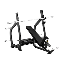 Скамья олимпийская для жима наклонная BRONZE GYM RAVE RE56 фото