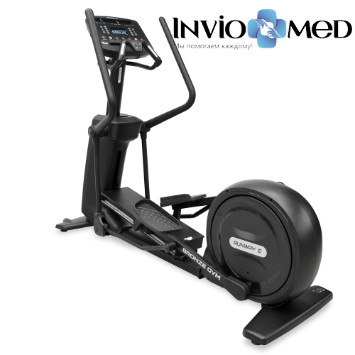 Эллиптический тренажер профессиональный BRONZE GYM RUNWAY E фото