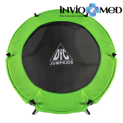 Батут DFC JUMP KIDS 55" зеленый, сетка (137см) фото фото 4