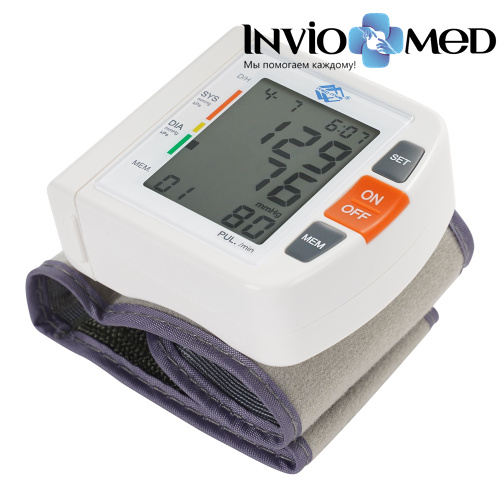 Тонометр на запястье автоматический (с голосовым выходом) Med-Mos PG-800A25 фото