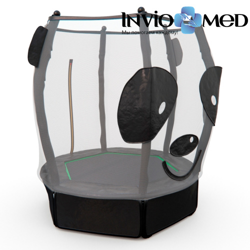 Батут DFC LANGXUN PANDA 55 дюймов с сеткой фото фото 4 Батут DFC LANGXUN PANDA 55 дюймов с сеткой фото фото 4