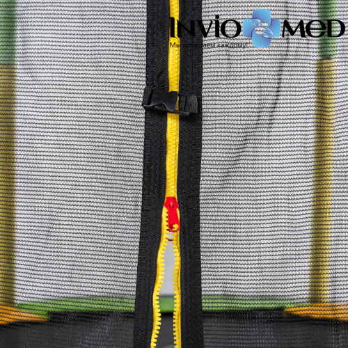 Батут DFC JUMP KIDS 55" зел/желт, сетка (137см) фото фото 5