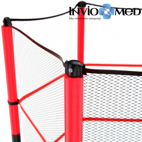 Батут DFC TRAMPOLINE-RED 55 дюймов с сеткой фото фото 9 Батут DFC TRAMPOLINE-RED 55 дюймов с сеткой фото фото 9
